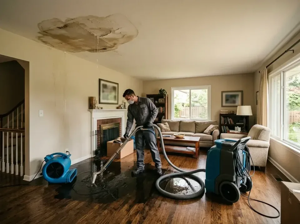 attic-pipe-burst-ceiling-drip-008 — frequently asked questions, Water Damage Restoration & Carpet Care in Corinth, MS